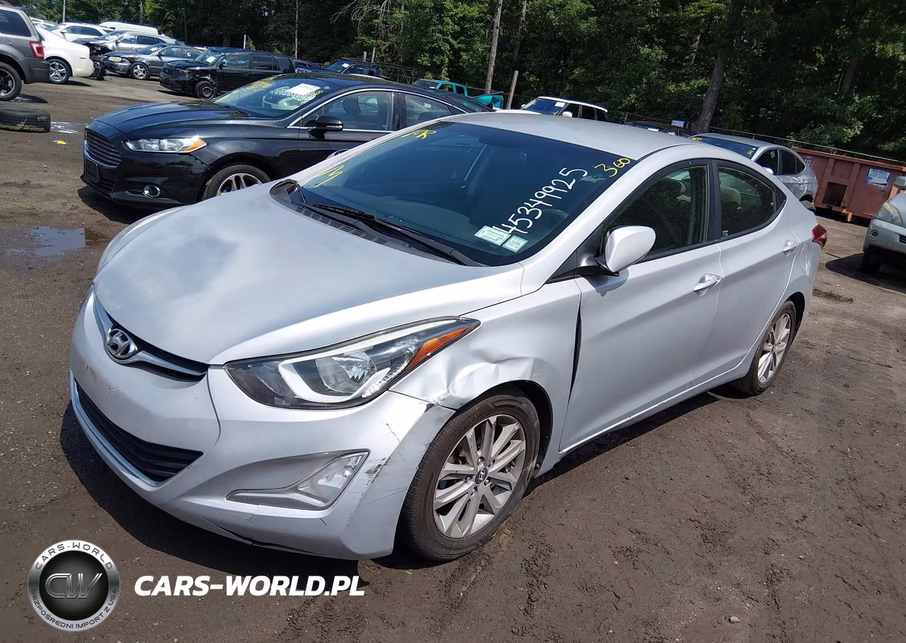 2014 HYUNDAI ELANTRA SE VIN:KMHDH4AE9EU203508 - 2