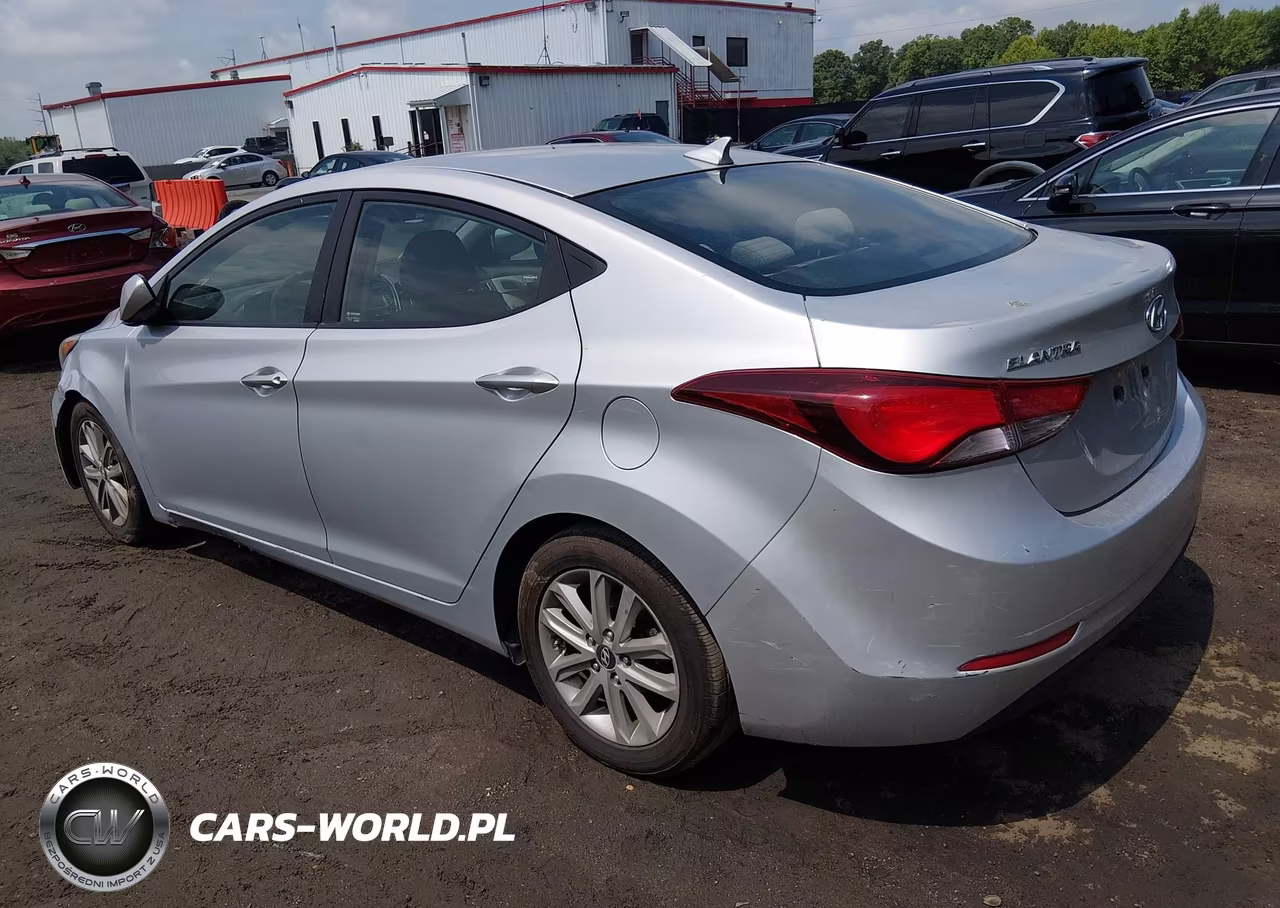 2014 HYUNDAI ELANTRA SE VIN:KMHDH4AE9EU203508 - 3