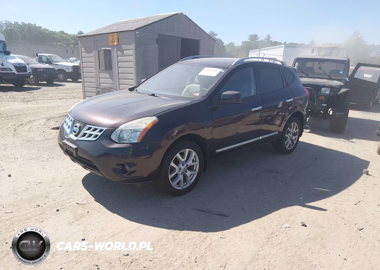 2011 Nissan Rogue Sv VIN:JN8AS5MVXBW307889 - 2