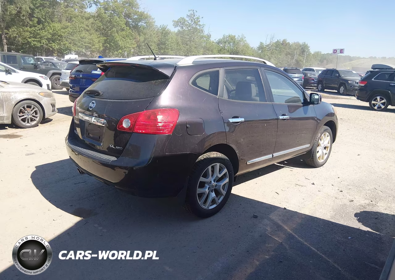 2011 Nissan Rogue Sv VIN:JN8AS5MVXBW307889 - 4