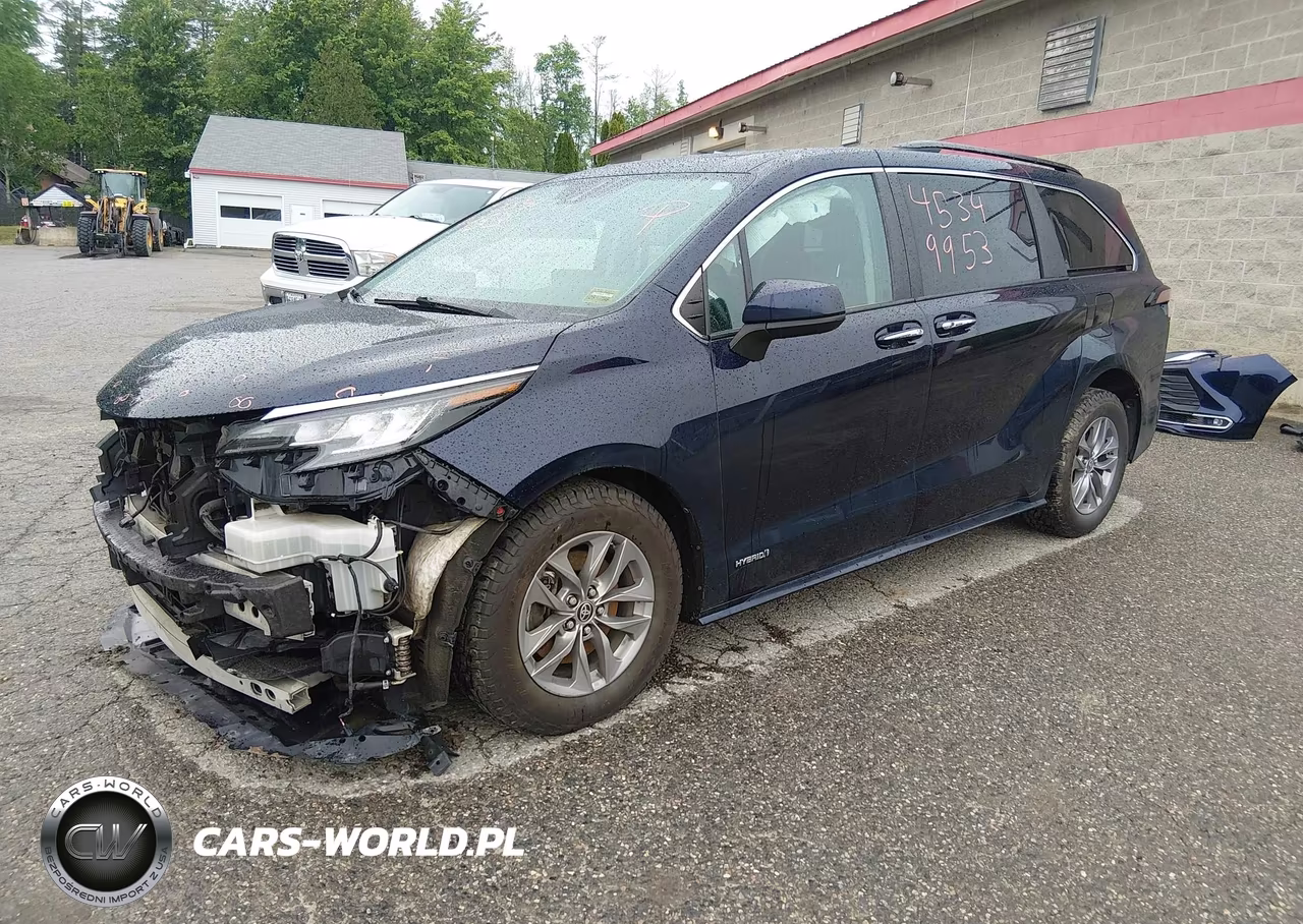 2021 Toyota Sienna Xle VIN:5TDJSKFCXMS001851 - 2