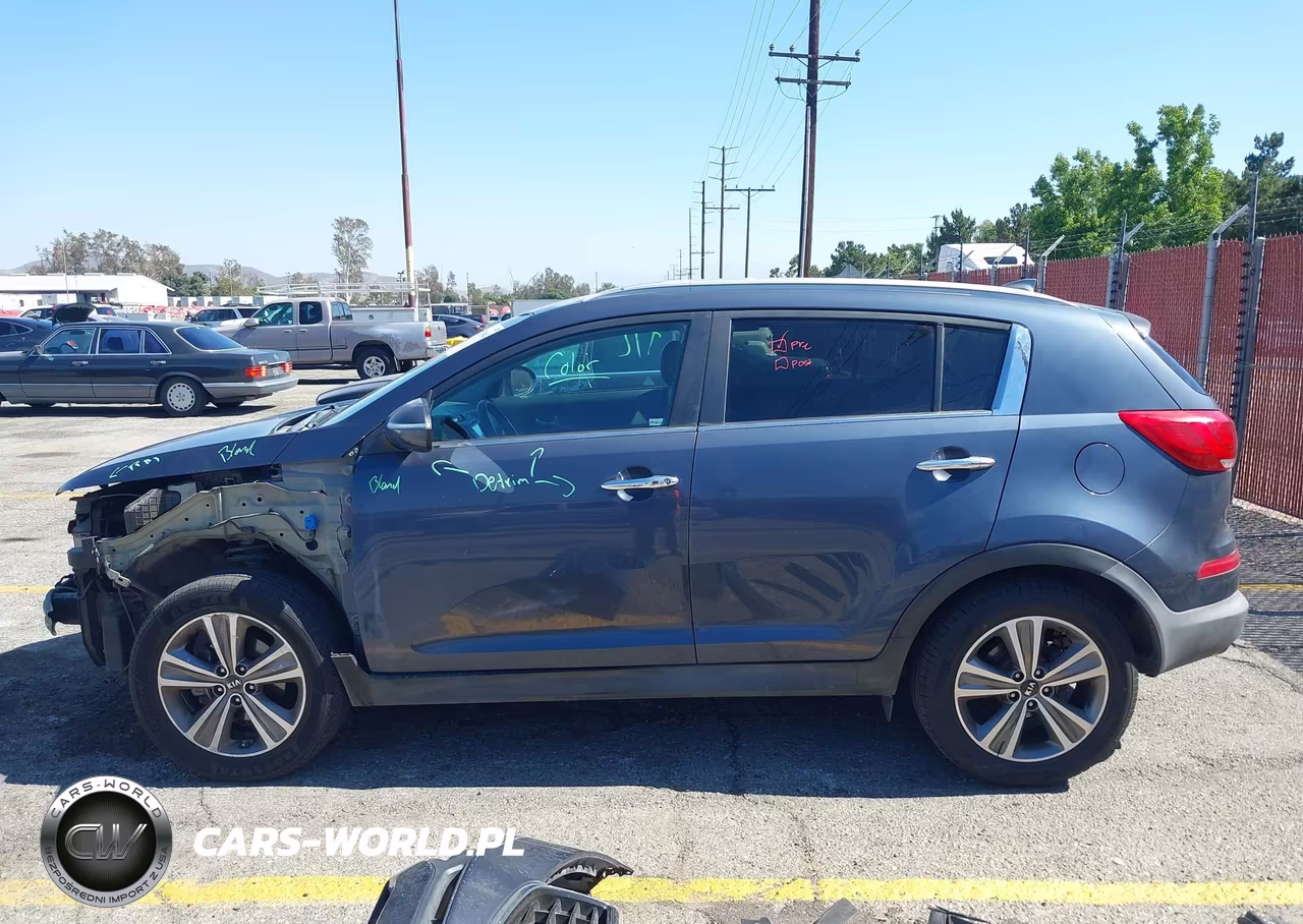 2014 Kia Sportage Sx VIN:KNDPCCA62E7654183 - 15
