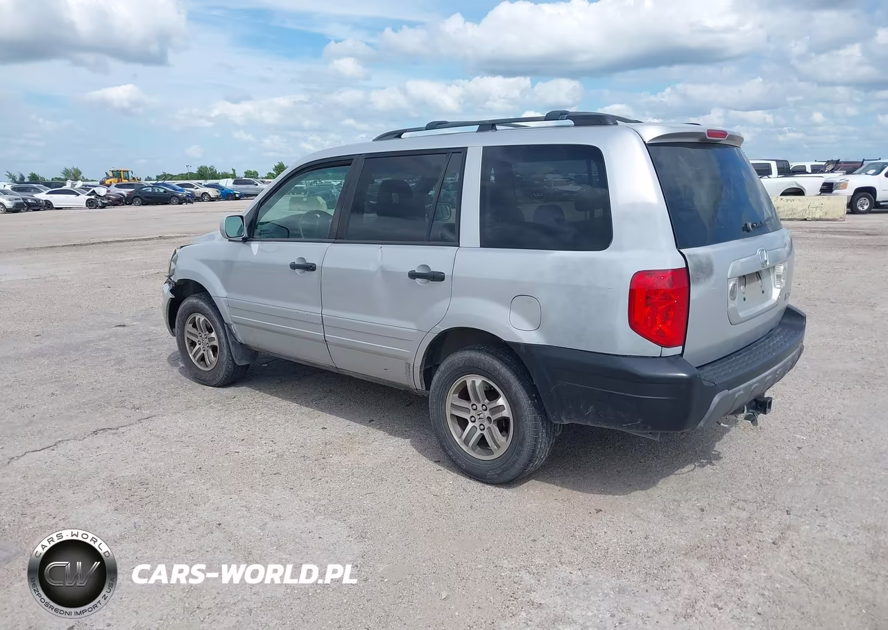 2004 Honda Pilot Ex-L VIN:2HKYF18564H509946 - 3