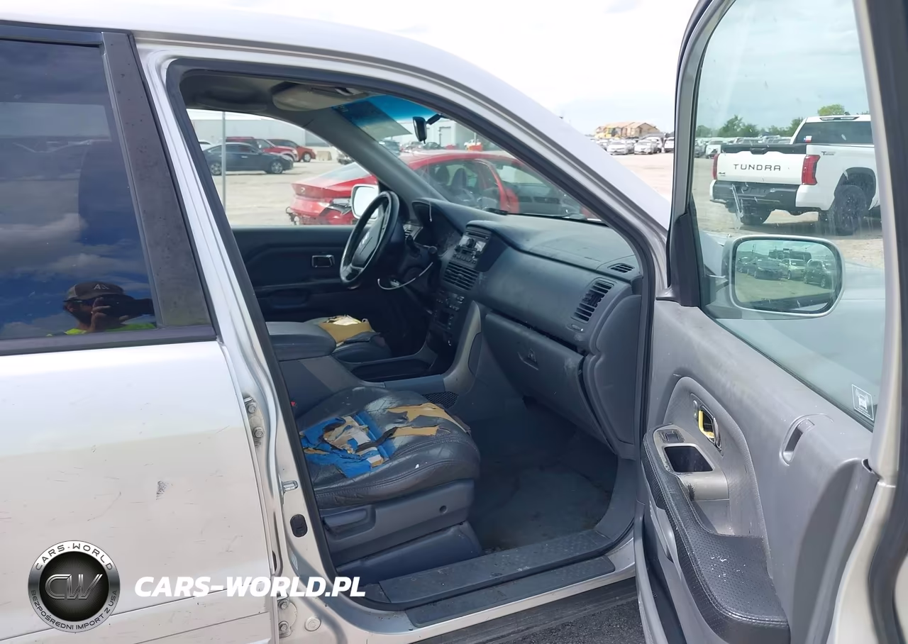 2004 Honda Pilot Ex-L VIN:2HKYF18564H509946 - 5