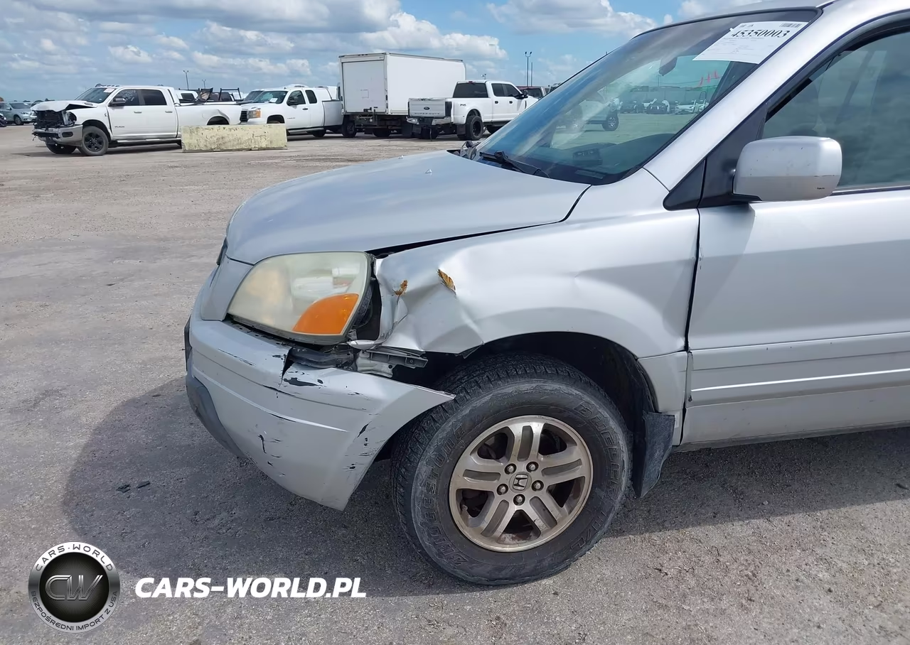 2004 Honda Pilot Ex-L VIN:2HKYF18564H509946 - 6