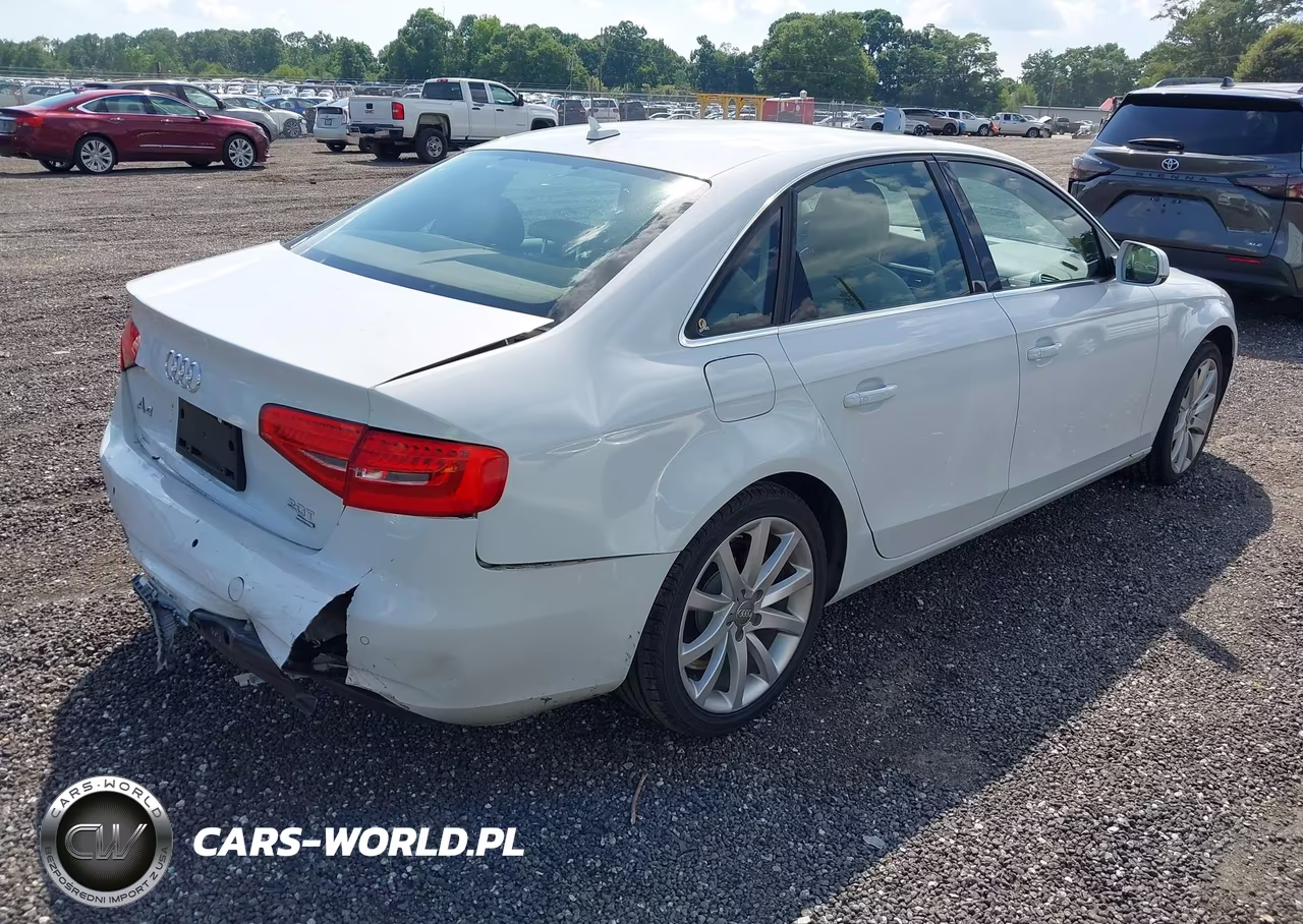 2013 Audi A4 2.0T Premium VIN:WAUFFAFL0DN023073 - 4