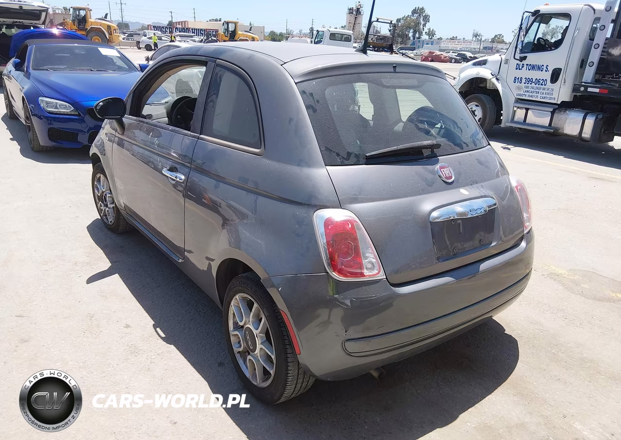 2012 Fiat 500 Pop VIN:3C3CFFAR0CT124499 - 3