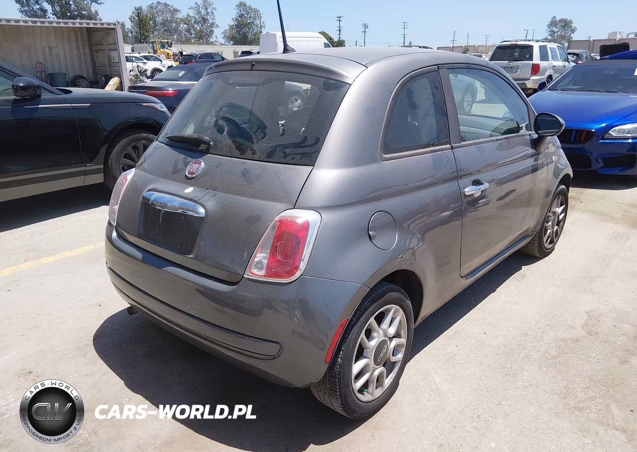 2012 Fiat 500 Pop VIN:3C3CFFAR0CT124499 - 4