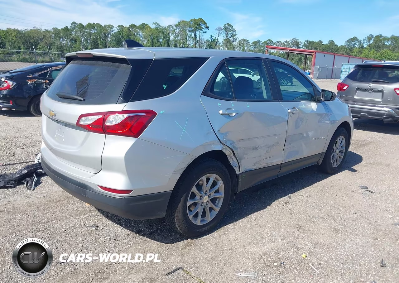 2021 Chevrolet Equinox Fwd Ls VIN:3GNAXHEV2MS150474 - 4