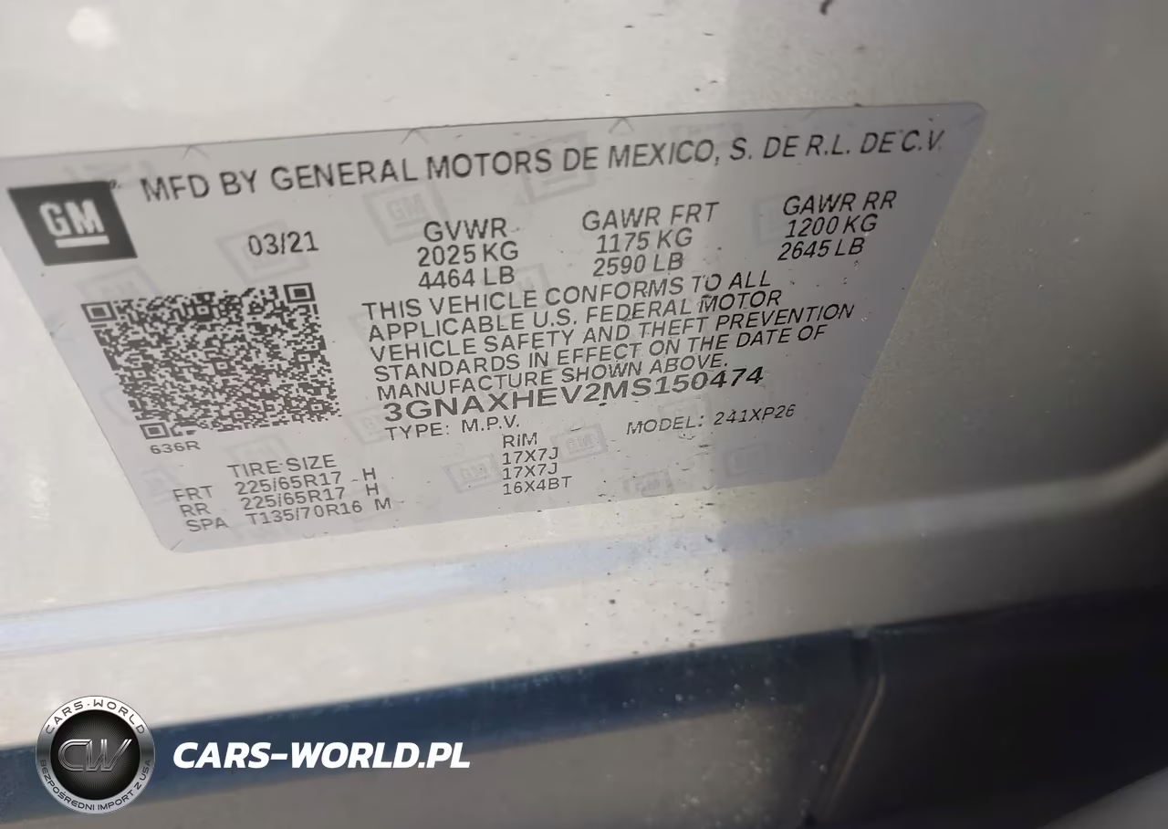 2021 Chevrolet Equinox Fwd Ls VIN:3GNAXHEV2MS150474 - 9