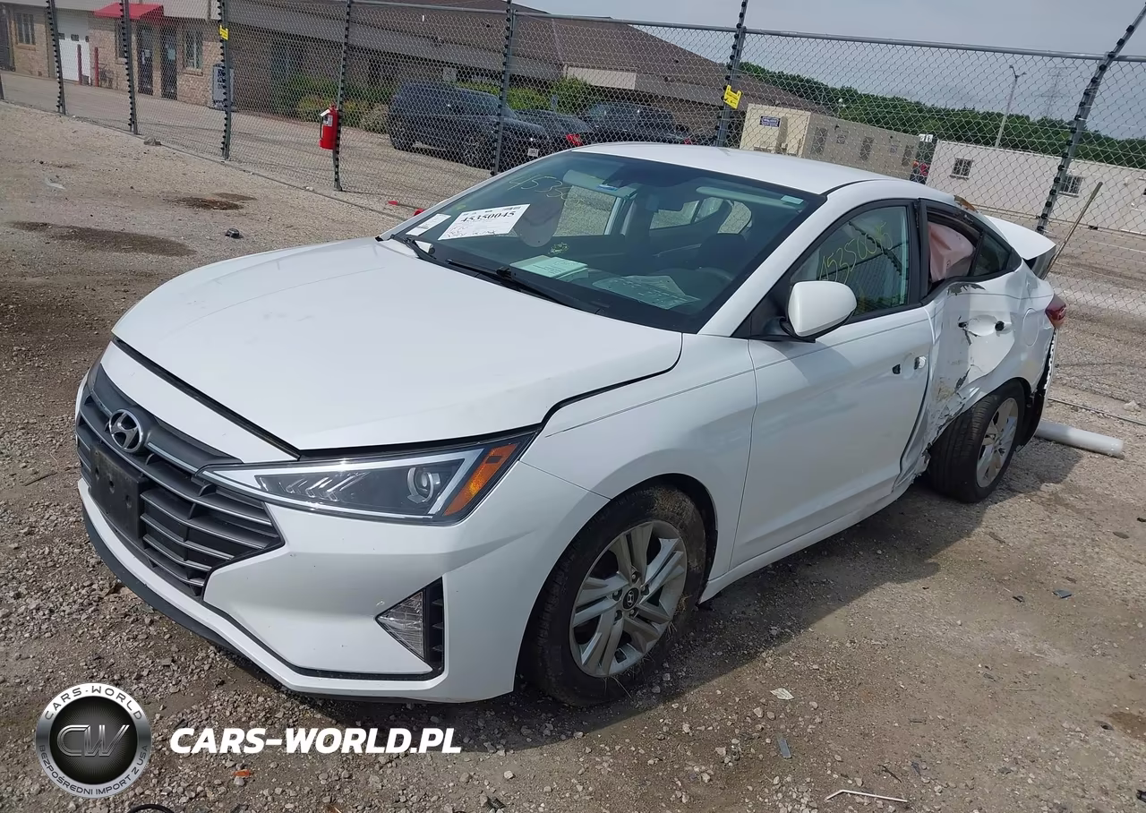 2020 Hyundai Elantra Sel VIN:5NPD84LF7LH592750 - 2
