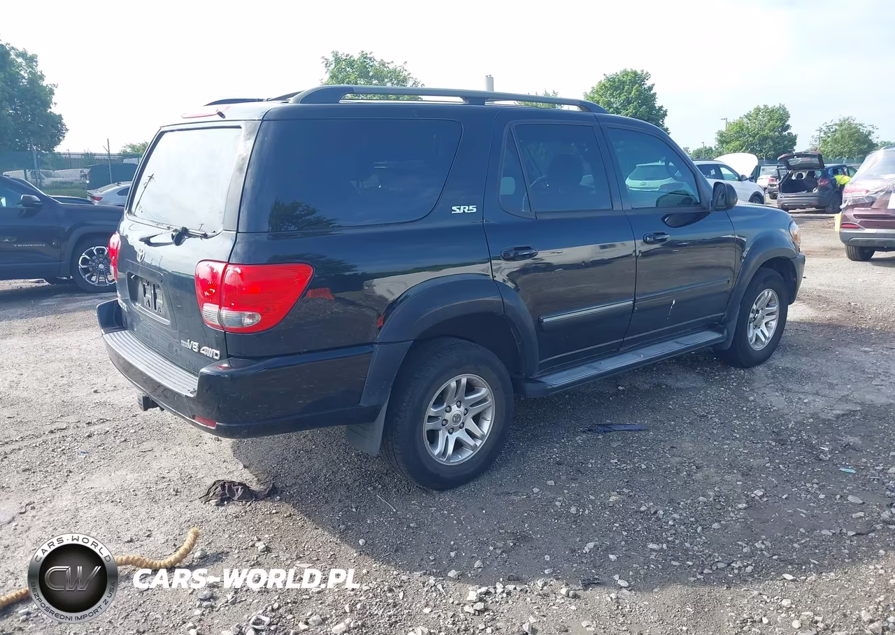 2005 Toyota Sequoia Sr5 V8 VIN:5TDBT44A95S241974 - 4