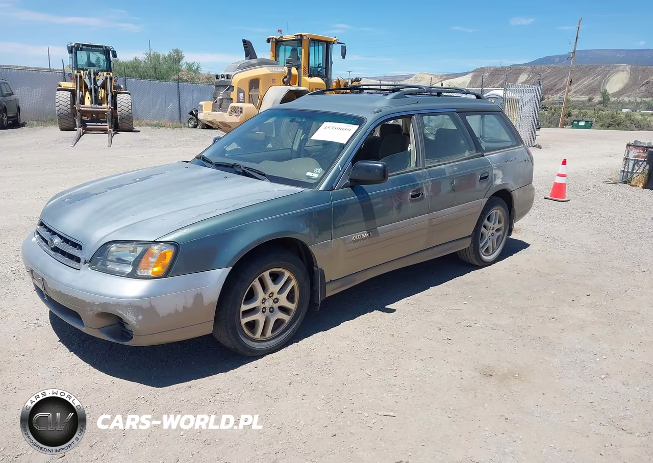 2001 Subaru Outback VIN:4S3BH675817621002 - 2