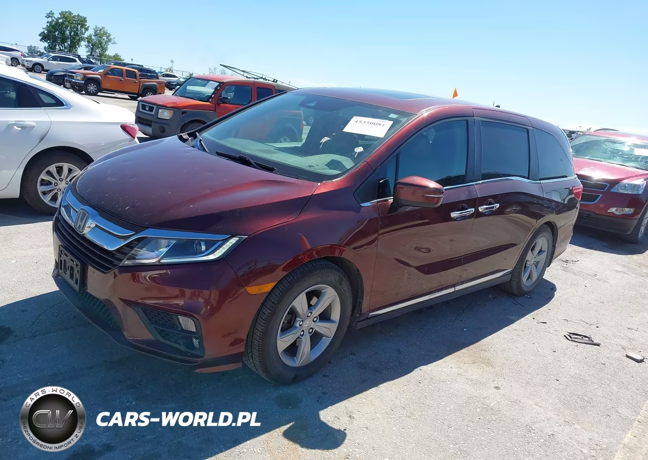 2018 Honda Odyssey Ex-L VIN:5FNRL6H76JB028763 - 2