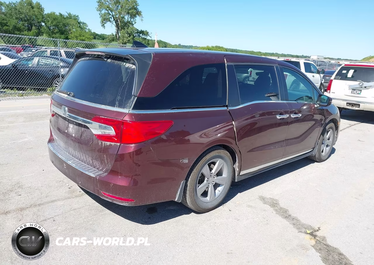 2018 Honda Odyssey Ex-L VIN:5FNRL6H76JB028763 - 4