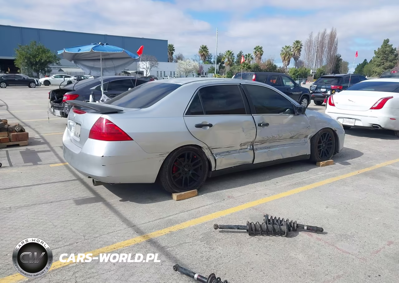 2007 Honda Accord 2.4 Se VIN:1HGCM56307A030136 - 4