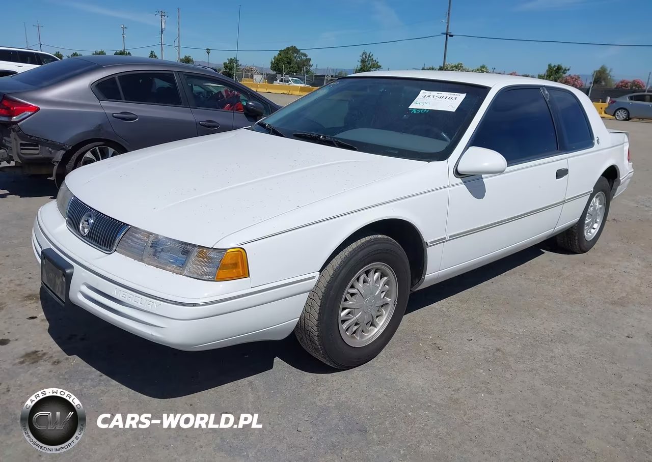 1993 Mercury Cougar Xr7 VIN:1MEPM6242PH670777 - 2
