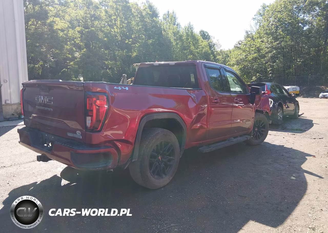 2020 GMC Sierra 1500 4Wd Standard Box Elevation VIN:1GTR9CED9LZ205102 - 4