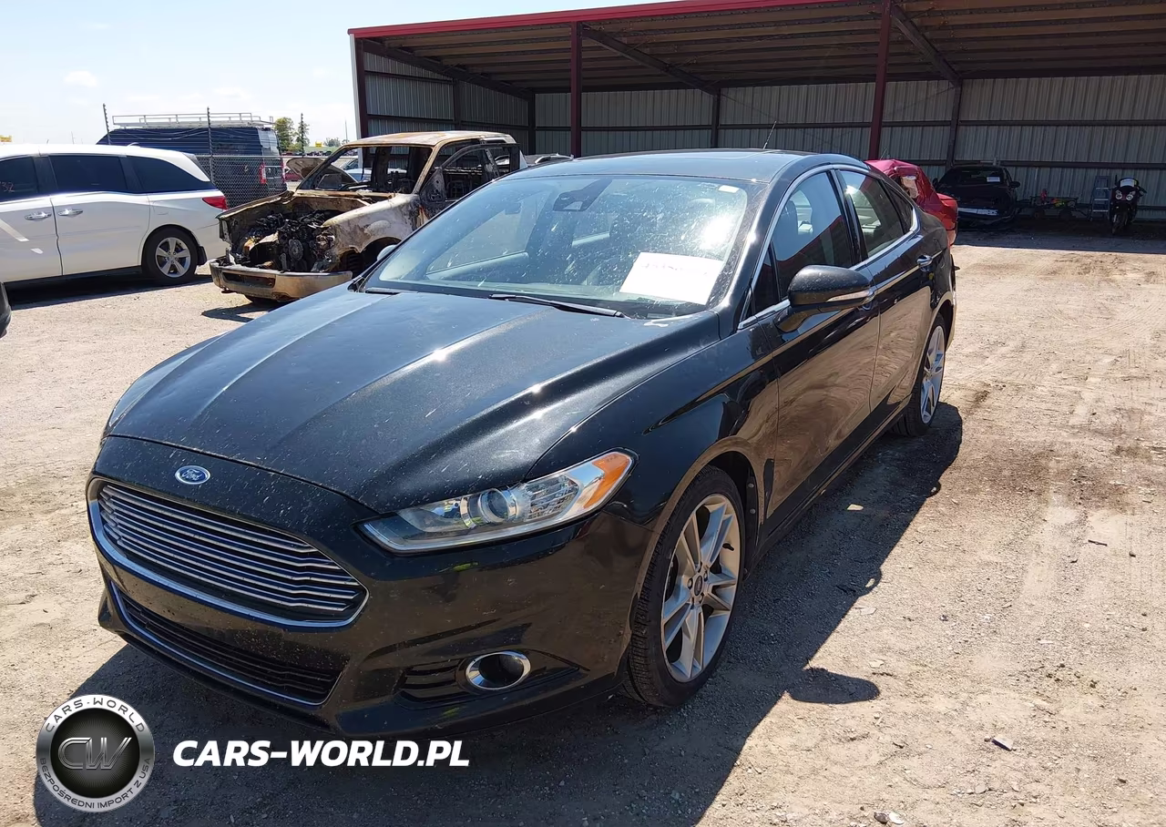 2013 Ford Fusion Titanium VIN:3FA6P0K90DR211387 - 2