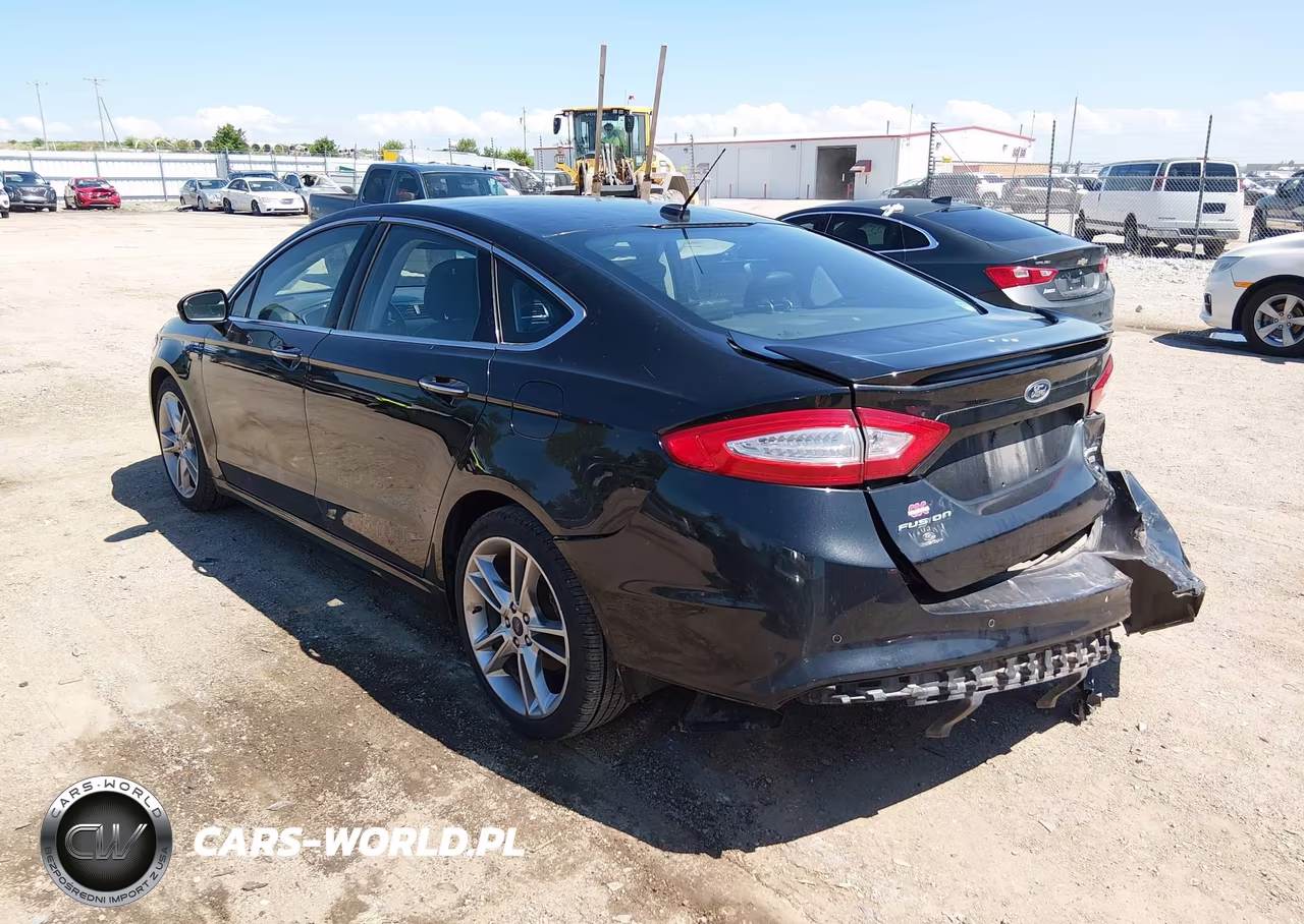 2013 Ford Fusion Titanium VIN:3FA6P0K90DR211387 - 3