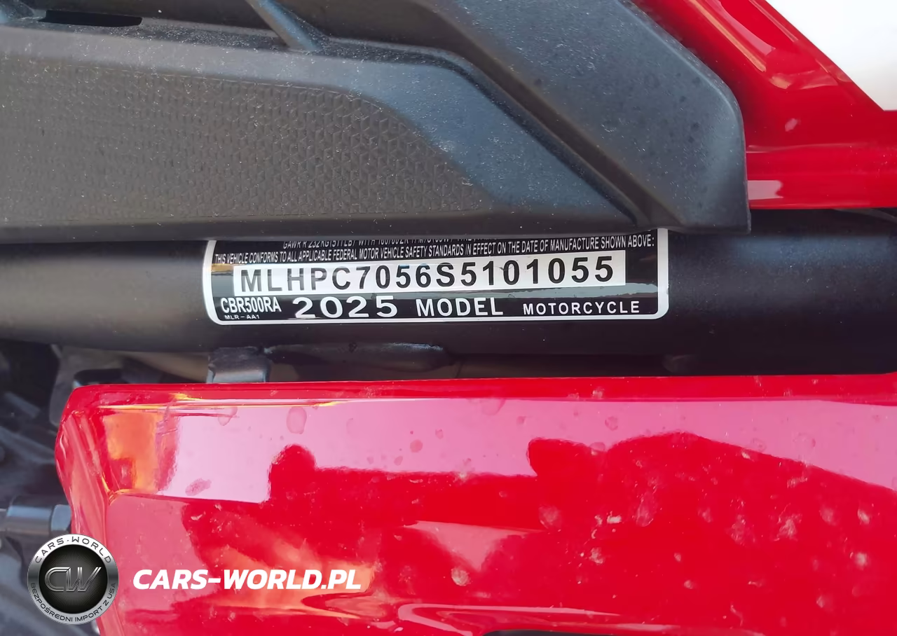 2025 Honda Cbr500 Ra VIN:MLHPC7056S5101055 - 10