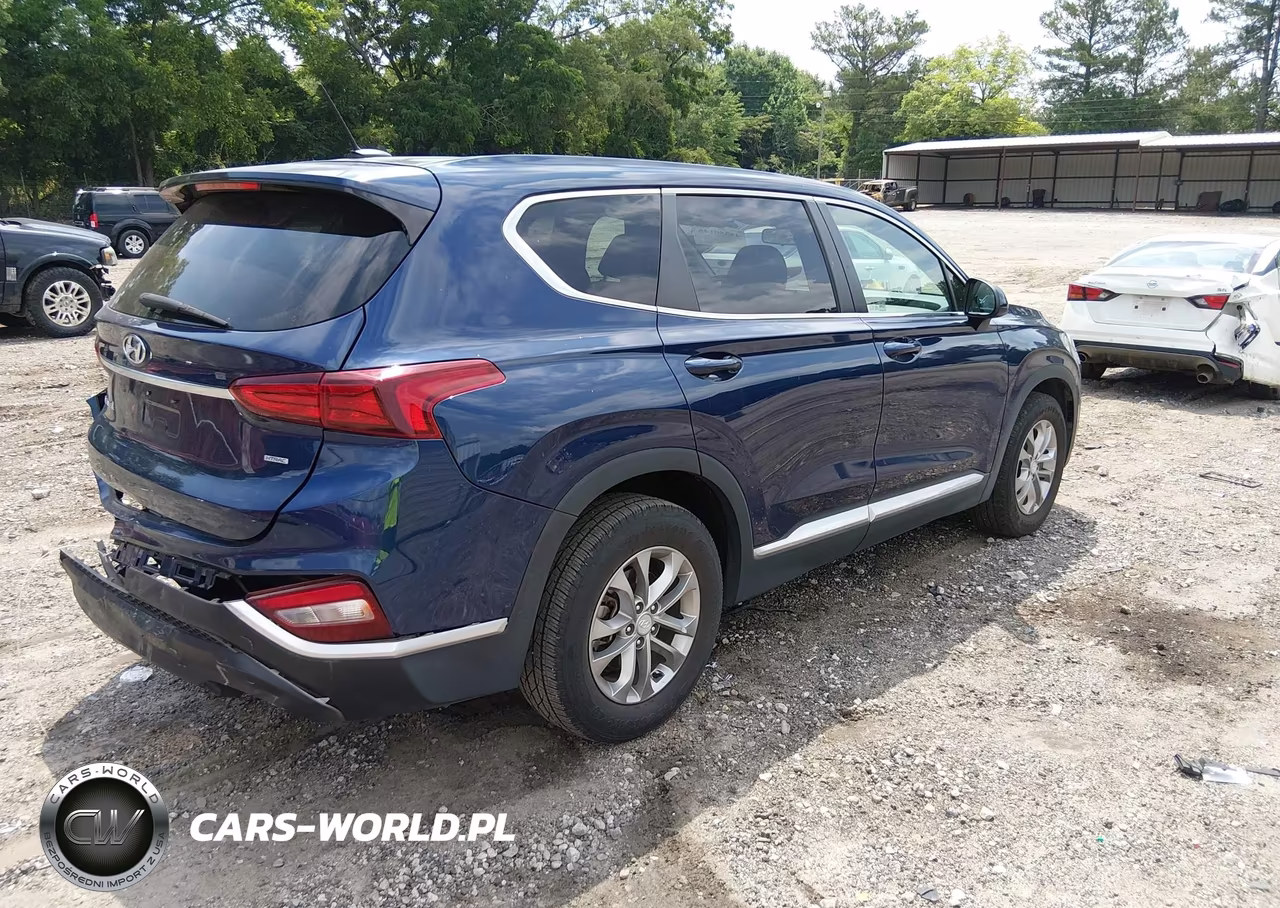 2019 Hyundai Santa Fe Se VIN:5NMS2CAD8KH120900 - 4
