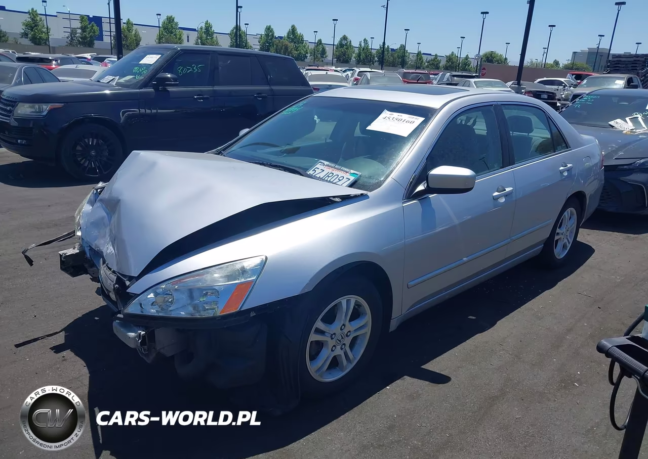 2007 Honda Accord 2.4 Ex VIN:1HGCM567X7A040160 - 2