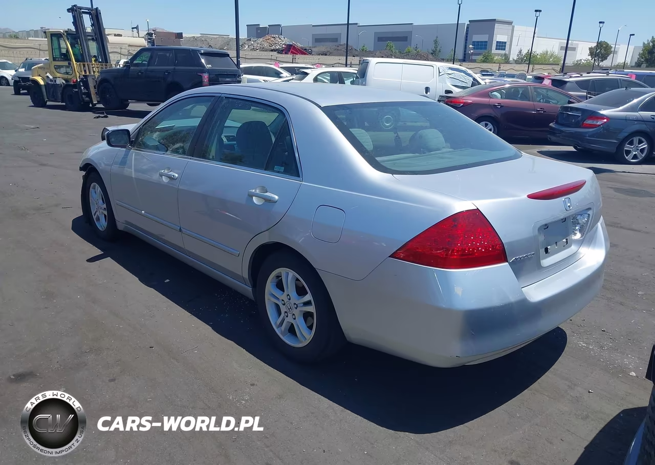 2007 Honda Accord 2.4 Ex VIN:1HGCM567X7A040160 - 3