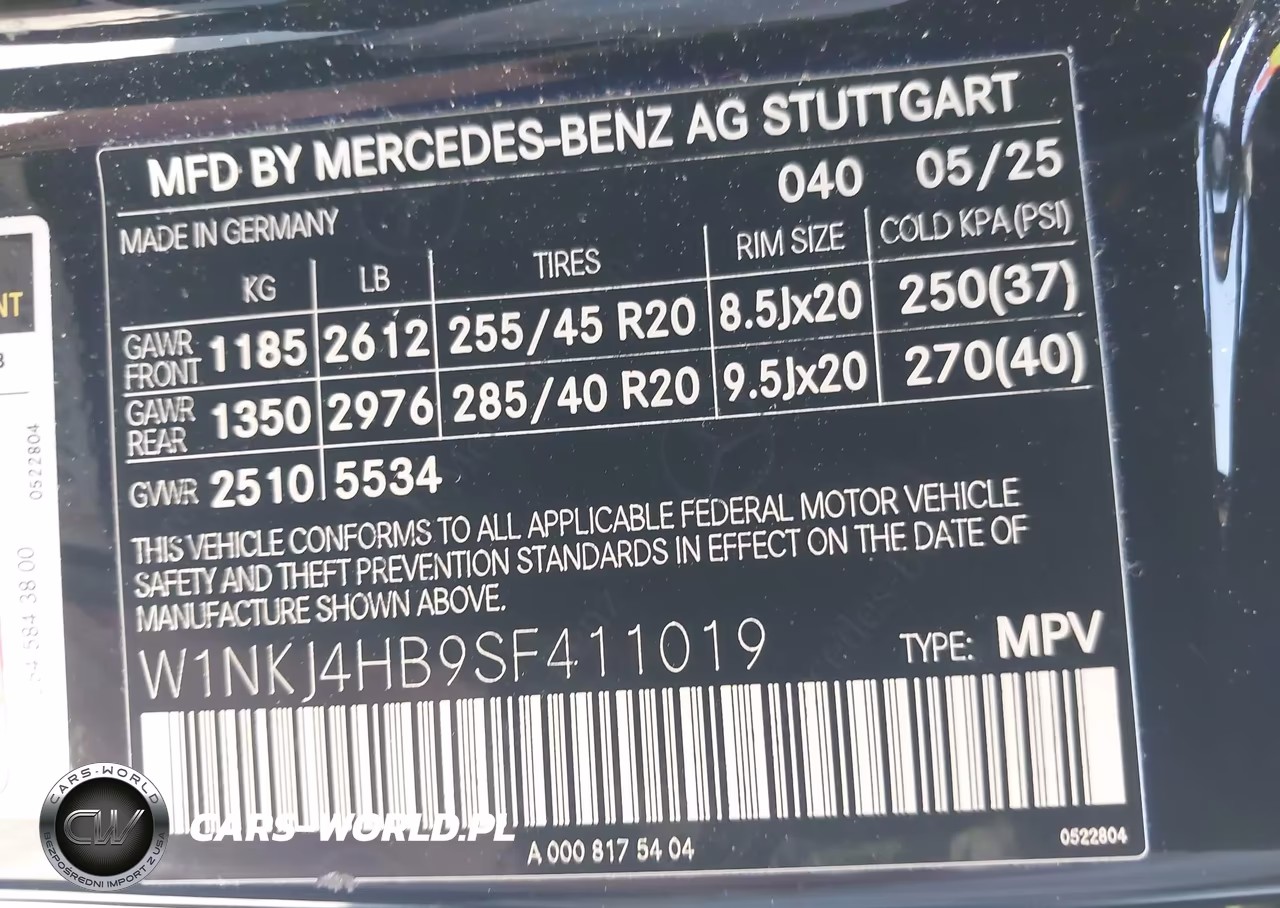 2025 Mercedes-Benz Glc 300 4Matic Coupe VIN:W1NKJ4HB9SF411019 - 9