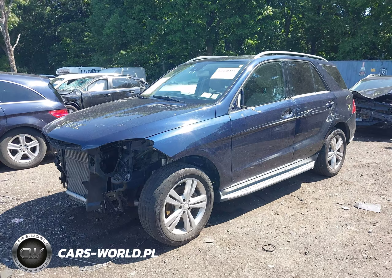 2015 Mercedes-Benz Ml 350 4Matic VIN:4JGDA5HB2FA455187 - 2