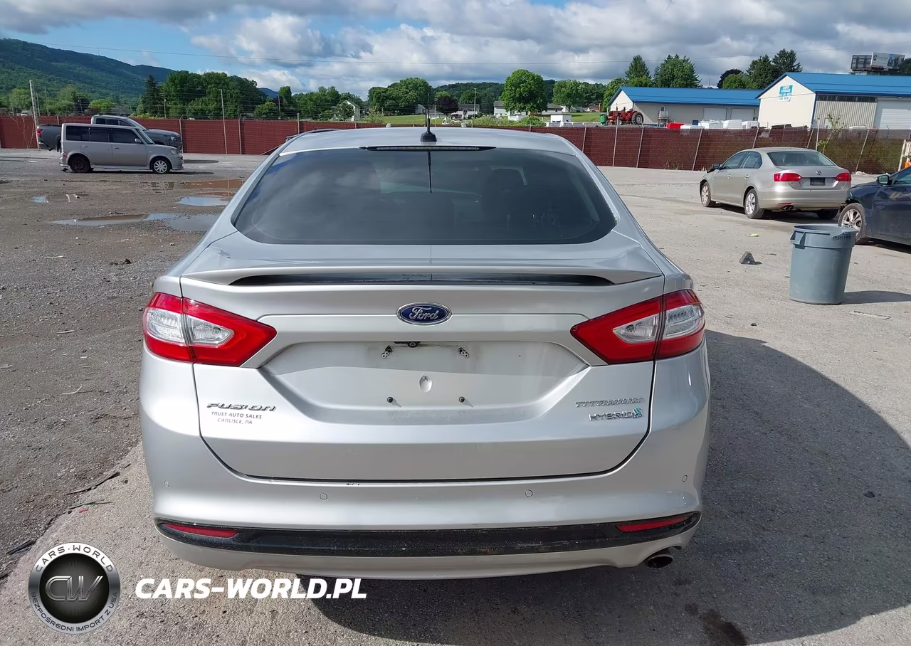 2013 Ford Fusion Hybrid Titanium VIN:3FA6P0RU0DR289498 - 17