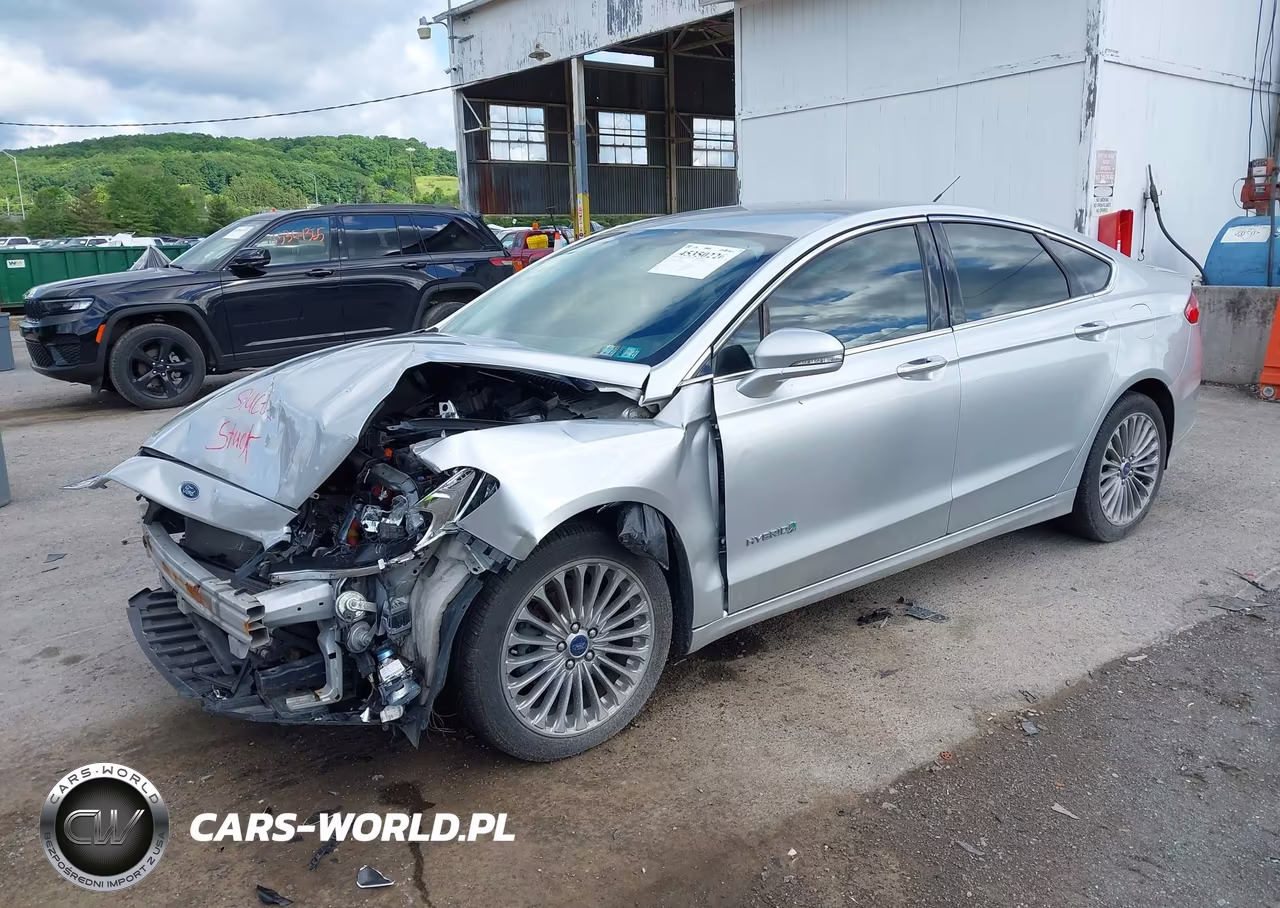 2013 Ford Fusion Hybrid Titanium VIN:3FA6P0RU0DR289498 - 2