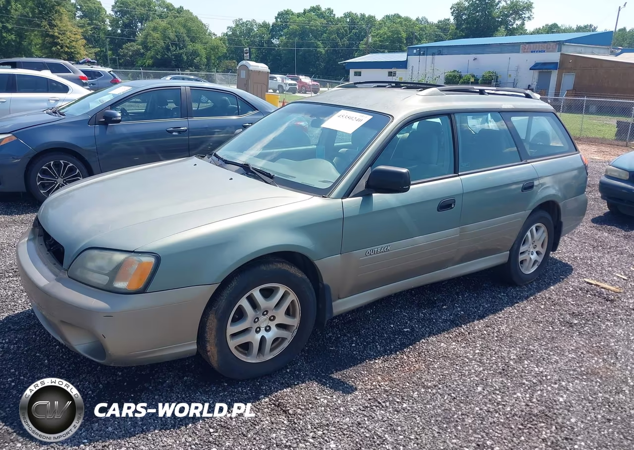 2004 Subaru Outback VIN:4S3BH675X47628392 - 2