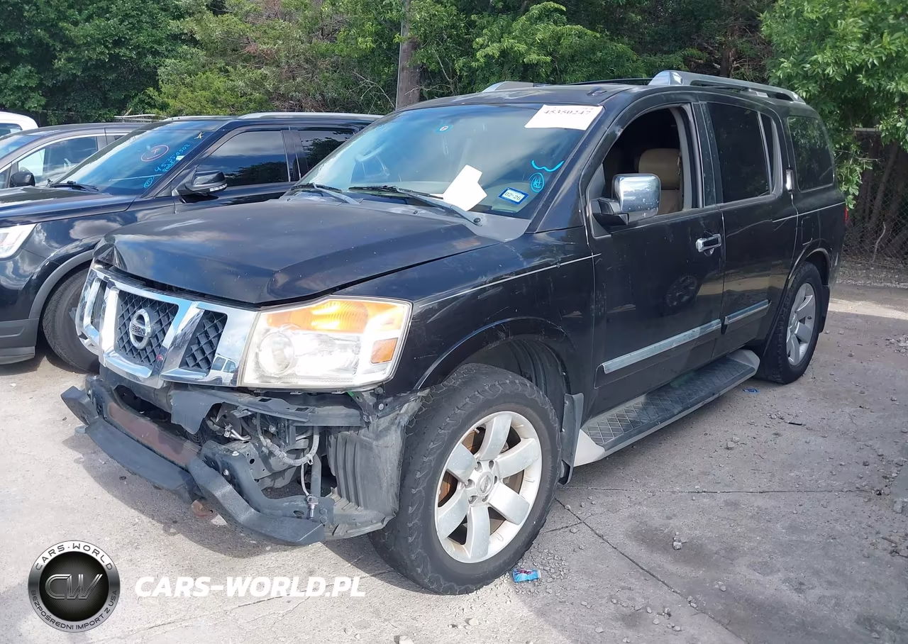 2012 Nissan Armada Sl VIN:5N1BA0NDXCN606104 - 2