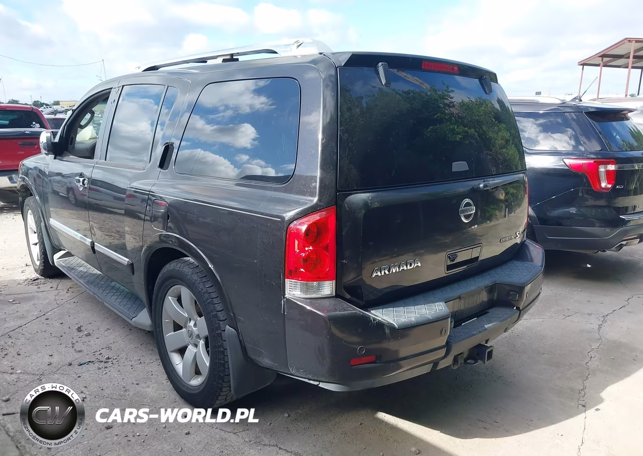 2012 Nissan Armada Sl VIN:5N1BA0NDXCN606104 - 3