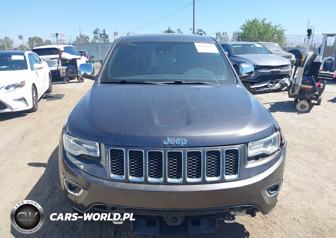 2016 Jeep Grand Cherokee Overland VIN:1C4RJECG4GC322160 - 12