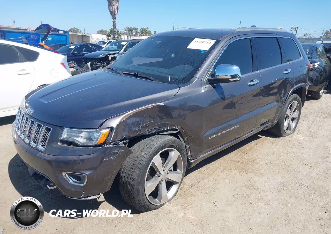 2016 Jeep Grand Cherokee Overland VIN:1C4RJECG4GC322160 - 2