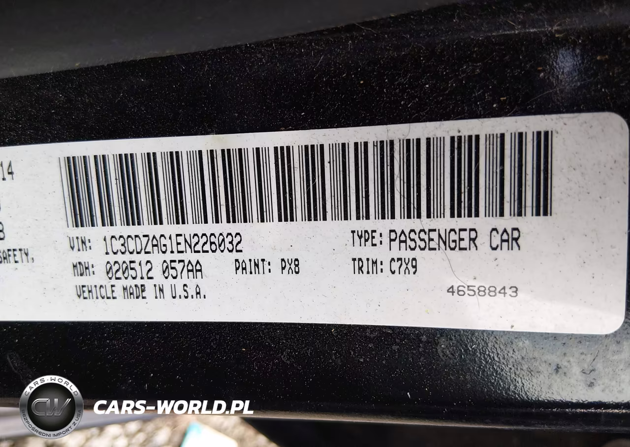 2014 Dodge Avenger Se VIN:1C3CDZAG1EN226032 - 9