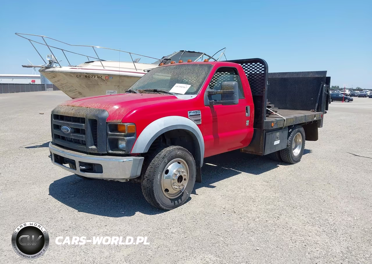 2008 Ford Super Duty F-450 Drw Xl-Xlt VIN:1FDXF47R08EB37720 - 2