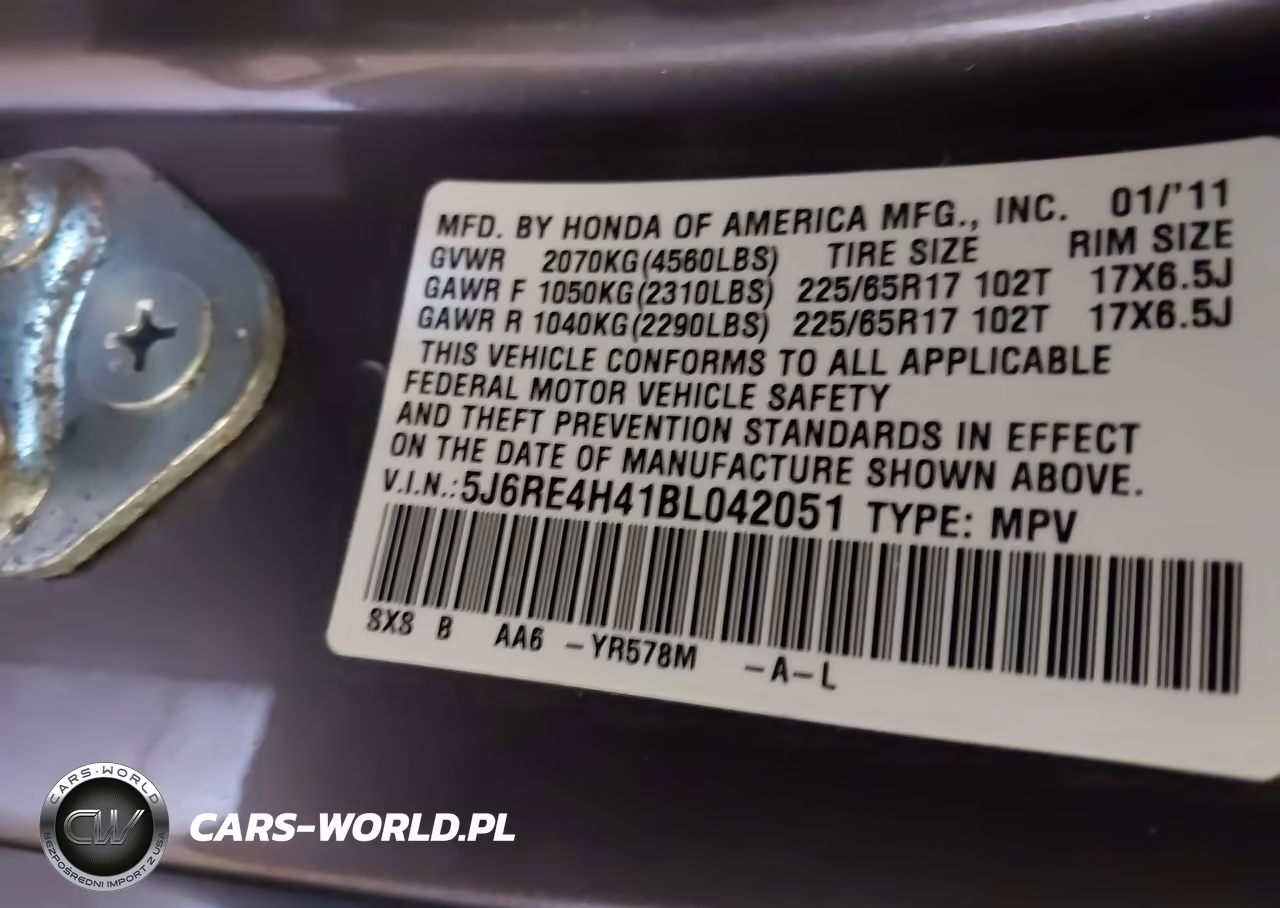 2011 Honda Cr-V Se VIN:5J6RE4H41BL042051 - 9