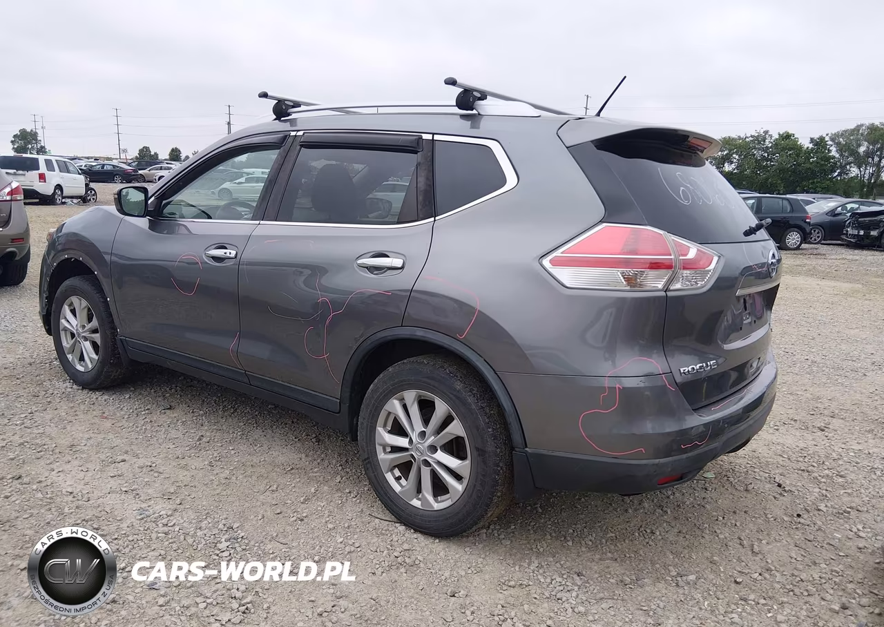 2016 Nissan Rogue Sv VIN:KNMAT2MV0GP680609 - 3