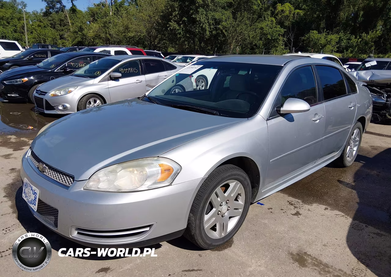 2012 Chevrolet Impala Lt VIN:2G1WG5E39C1240316 - 2