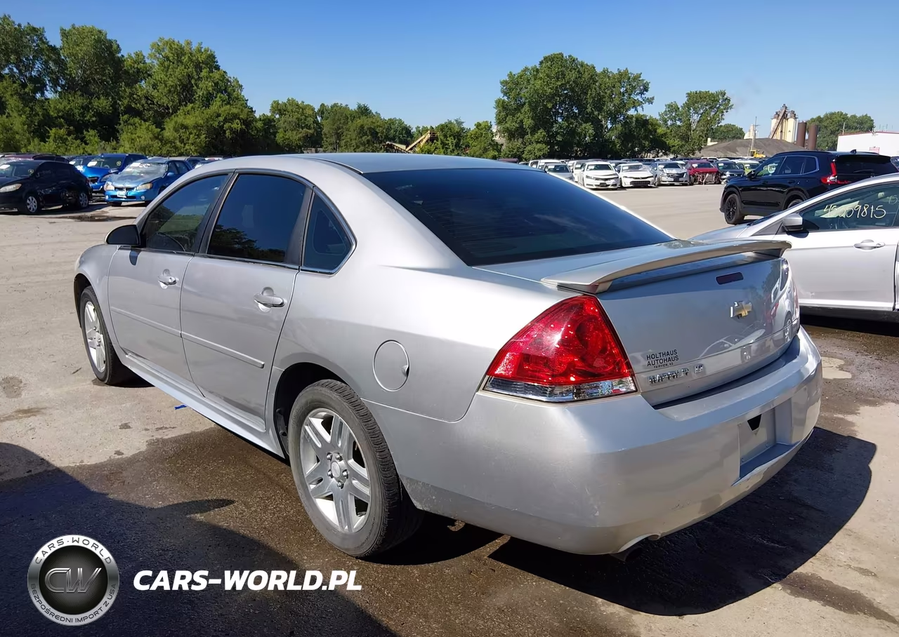 2012 Chevrolet Impala Lt VIN:2G1WG5E39C1240316 - 3
