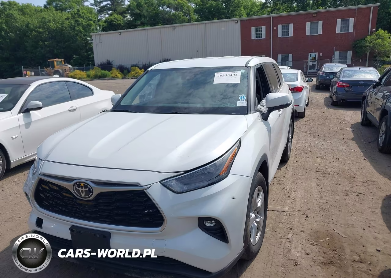 2022 Toyota Highlander Le VIN:5TDBZRBH2NS562539 - 2