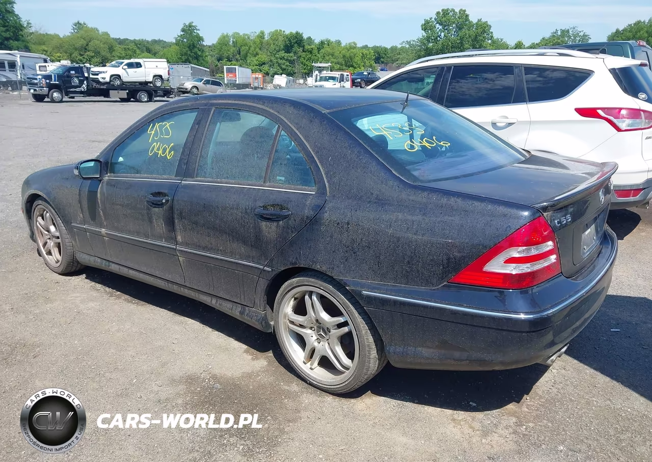 2005 Mercedes-Benz C 55 Amg VIN:WDBRF76J75F632012 - 3