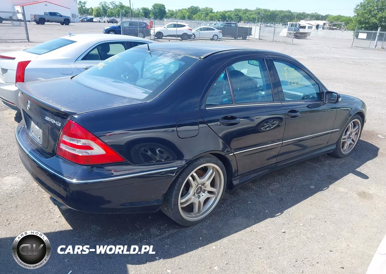 2005 Mercedes-Benz C 55 Amg VIN:WDBRF76J75F632012 - 4