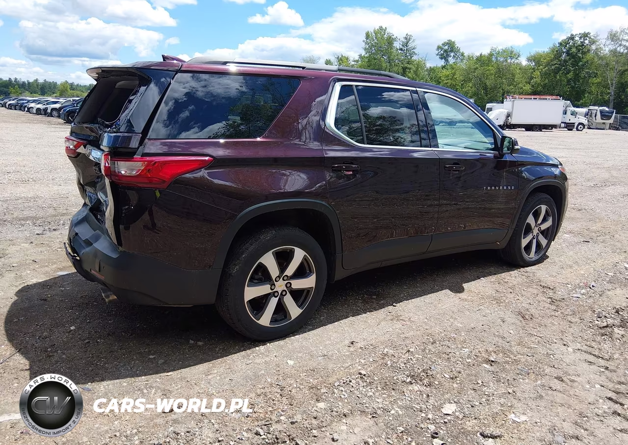 2021 Chevrolet Traverse Awd Lt Leather VIN:1GNEVHKW5MJ177075 - 4