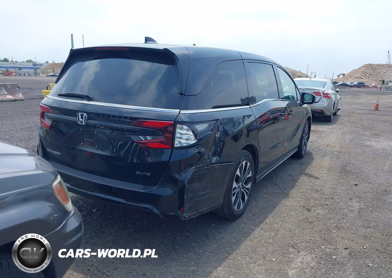2025 Honda Odyssey Elite VIN:5FNRL6H97SB046546 - 4