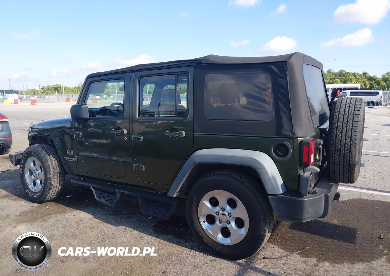 2008 Jeep Wrangler Unlimited X VIN:1J4GB39148L651190 - 14