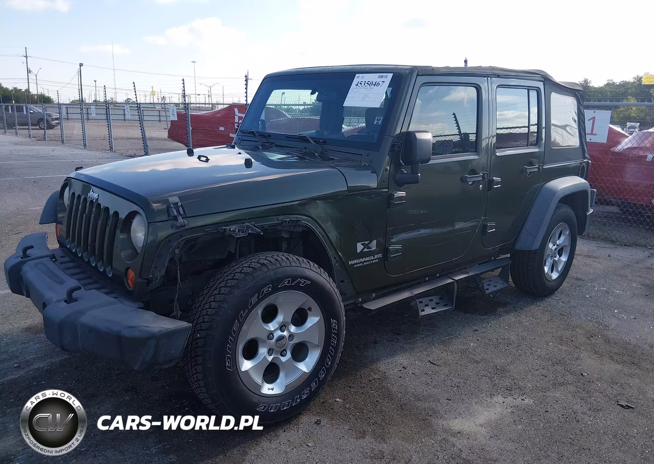 2008 Jeep Wrangler Unlimited X VIN:1J4GB39148L651190 - 2